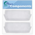 2x 2187172 Refrigerator Door Bin Replacement for Whirlpool ED2GVEXVD01
