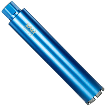 Wet Diamond Core Drill Bits 3"/77mm Diameter, 15"/380mm Drilling Depth Concrete Core Drill Bit, 1-1/4-7" Thread Core