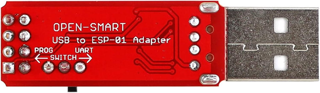 ESP-01S Programmer ESP8266 WiFi Module USB to ESP-01 Adapter CH340G Wireless Driver 4.5V - 5.5V