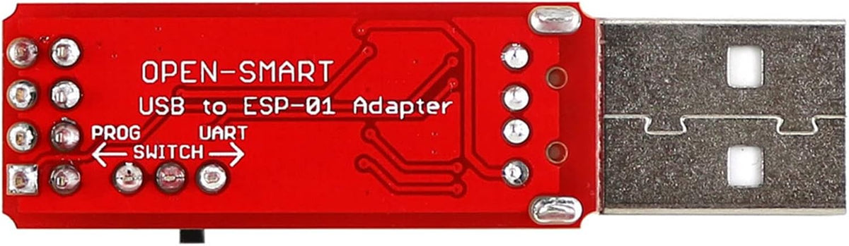 ESP-01S Programmer ESP8266 WiFi Module USB to ESP-01 Adapter CH340G Wireless Driver 4.5V - 5.5V