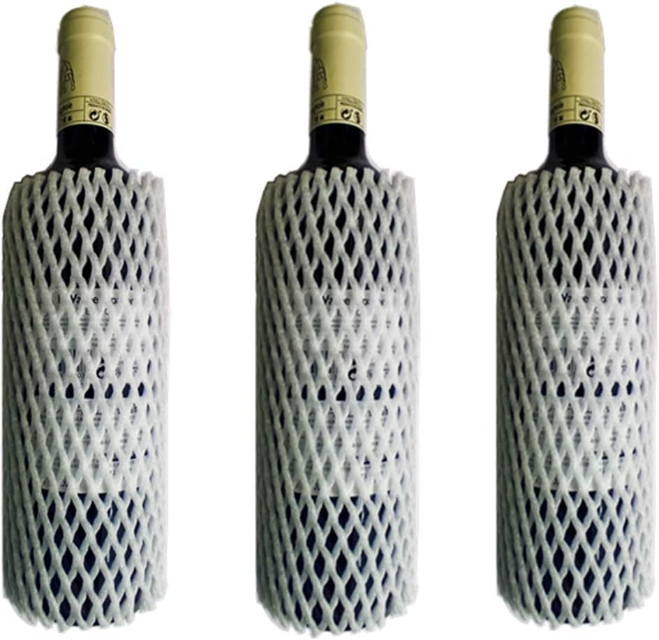 20-Pack Disposable Wine Bottle Protector - Mesh Foam Bags