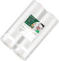 Vacuum Sealer Bags, 2 Rolls 11" x 50', for Food Storage Saver