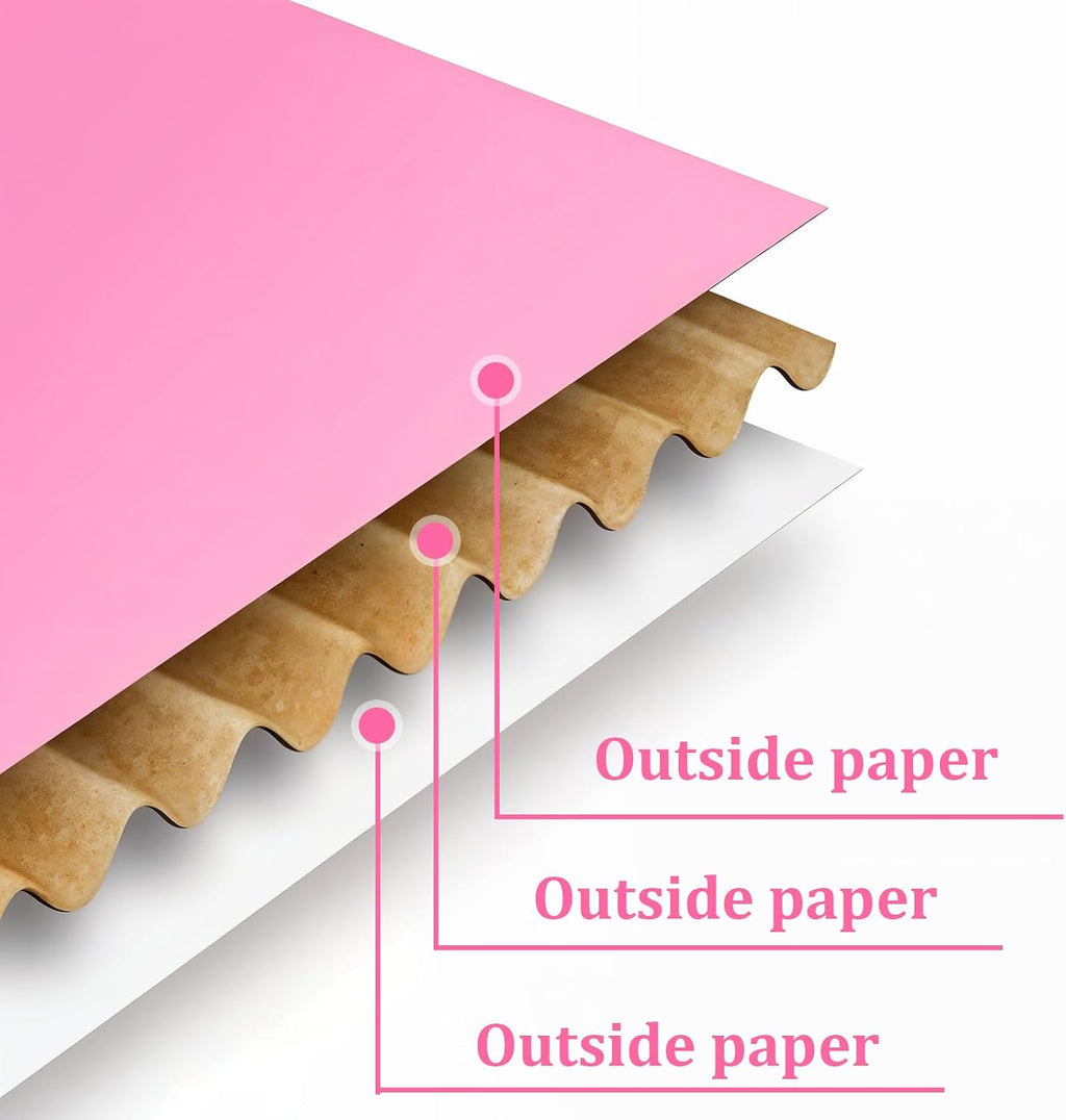 50 Packs Shipping Boxes Cardboard Corrugated Mailer Packaging Boxes for Small Business Cute Small Box Cardboard