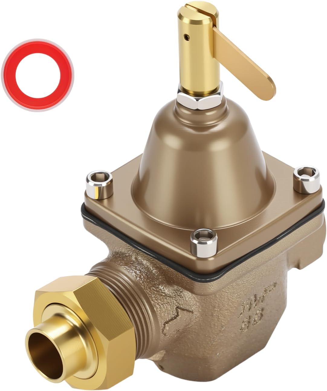 1/2" Boiler Pressure Relief Valve, Tubular Boiler Feed Water Pressure Regulator, Replacement for 1156F, B1156F, S1156F
