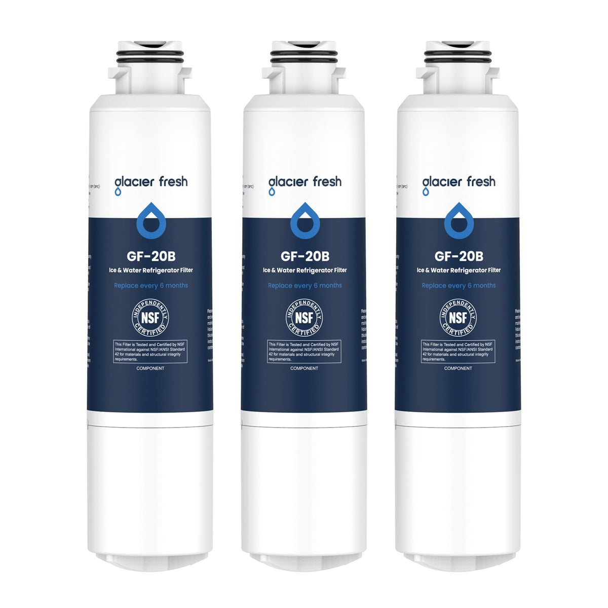 Replacement for Samsung Water Filter Da29-00020b 3 Pack