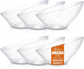 12 Pack Clear Plastic Serving Bowls for Party - 20 OZ