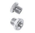 2pk Angle Grinder Arbor Adapter, 5/8-11 to 3/8-24 UNF, for Wire Brushes
