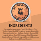 Beard Balm for Men - 2 Oz, Terra Sol Scent