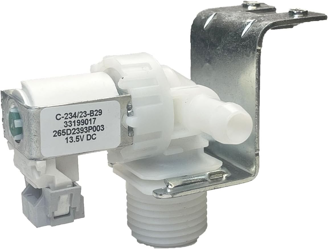 WD15X24213 WD15X22999 WD15X26140 Dishwasher Valve Kit for GE – White Plastic OEM Replacement,Replaces 4547181 AP6286892 PS12342758 EAP12342758 WD15X20119 WD15X21340