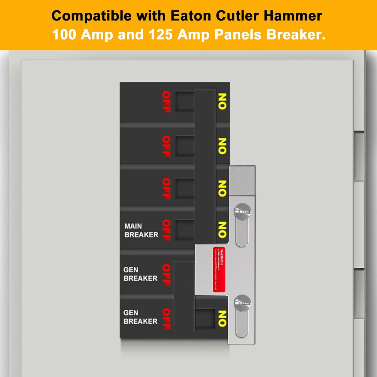 Generator Interlock Kit Compatible with Eaton Cutler Hammer