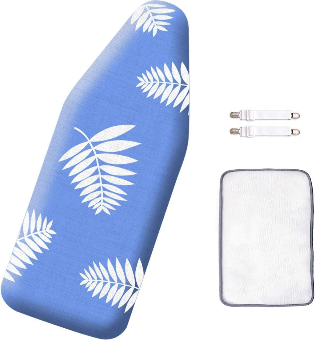 12.5"x32" Mini Ironing Board Cover and Pad,Small Iron Board Cover | Adjustable Strap,Fasteners,Ironing Board Cover