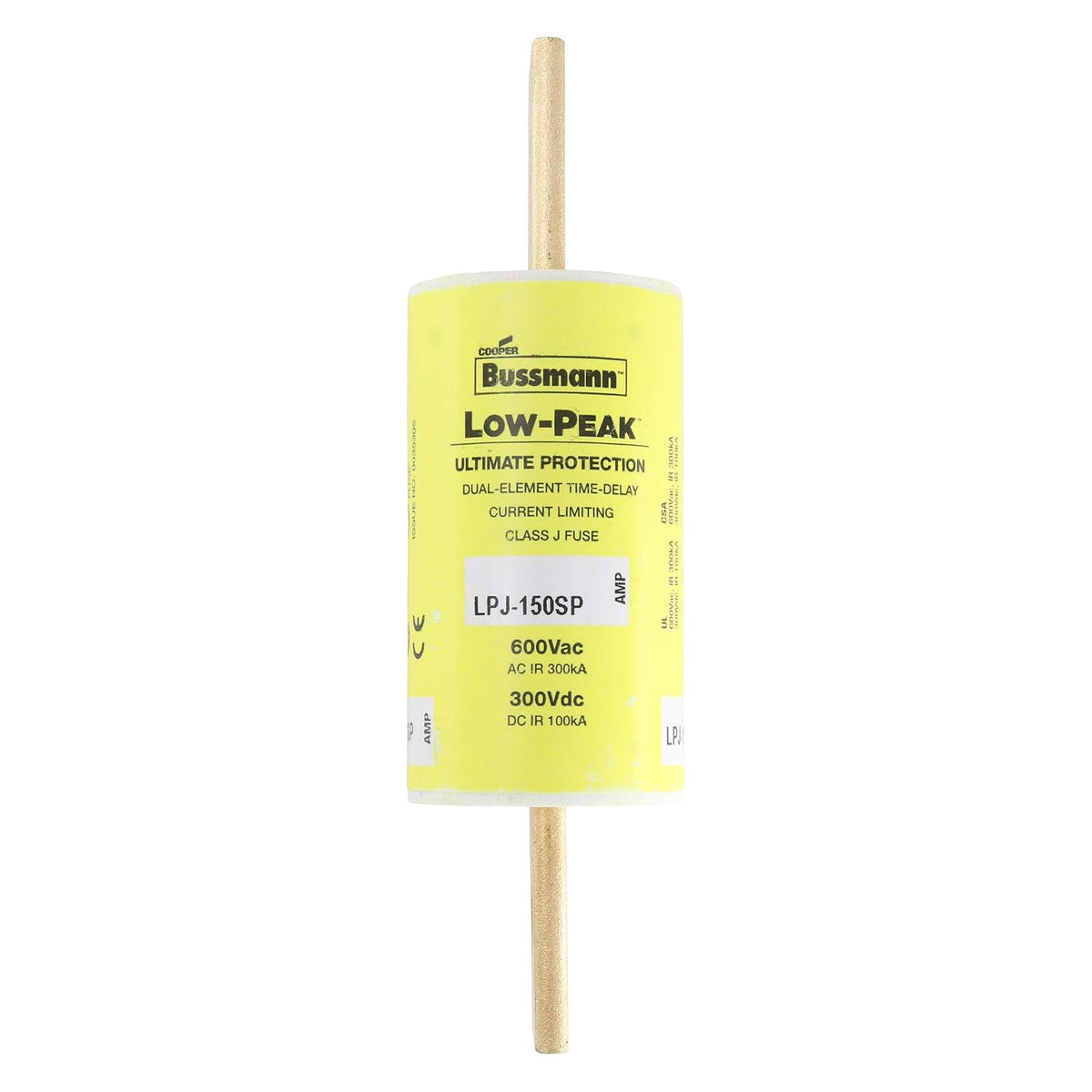 Cooper Bussmann LPJ-150SP, Fuse 150A 600V Time Delay Class J Dual Element