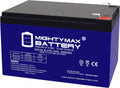 Mighty Max Battery 12V 12AH Gel F2 Replacement Battery Compatible with Medline Strider Micro, Mini