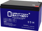 Mighty Max Battery 12V 12AH Gel F2 Replacement Battery Compatible with Medline Strider Micro, Mini