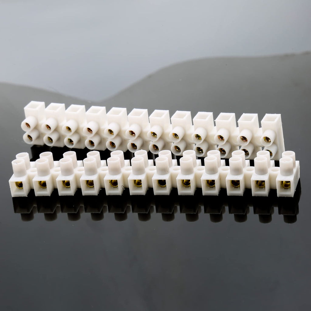 Litoexpe 10 Pcs 12-Position Terminal Block