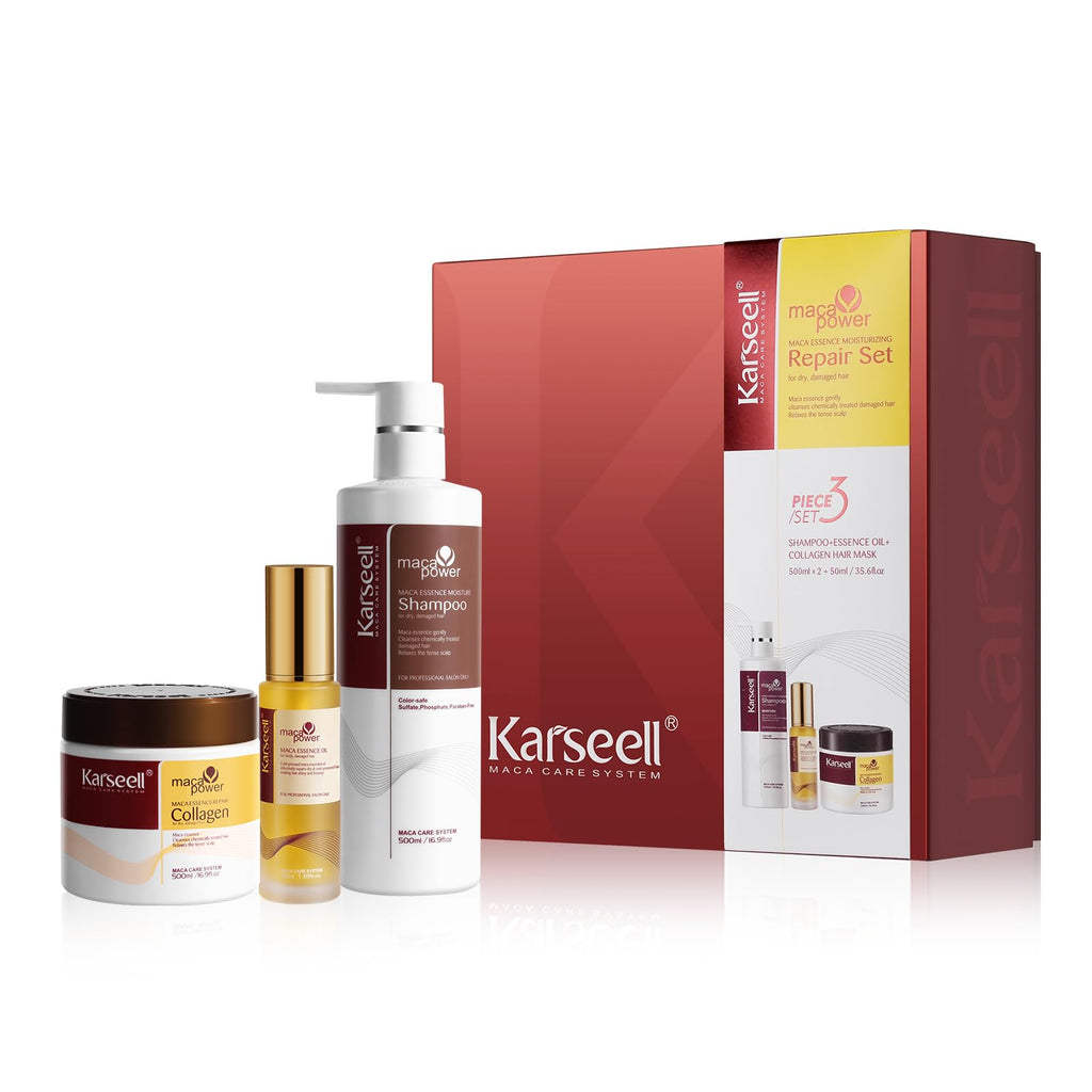 Collagen Hair Treatment Deep Repair Set