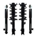 PM Auto Set Front Quick Complete Strut-Coil Spring-Rear Shock Compatible With 2014 2015 KIA Sorento L4 LX AWD