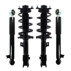 PM Auto Set Front Quick Complete Strut-Coil Spring-Rear Shock Compatible With 2014 2015 KIA Sorento L4 LX AWD