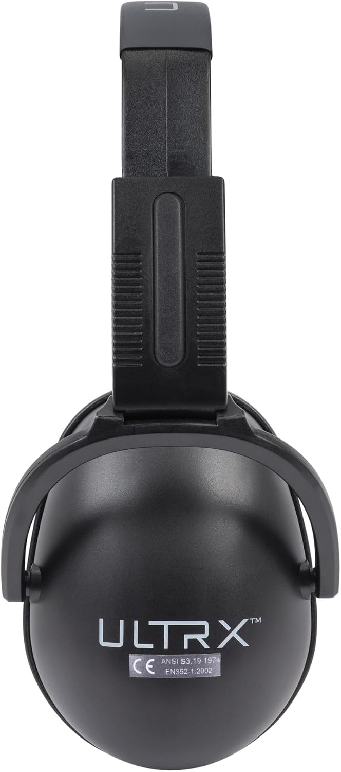 Allen Company Blocker Earmuff and Shooting Glasses Combo - Ear and Eye Safety - Hearing Protection and Noise