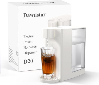 Electric Kettles, D20 Instant Hot Water Dispenser for Quick Boiling & Dispense, Adjustable 3 Temperatures & 5 Water
