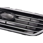 Chrome Front Bumper Upper Grille Grill Insert Fit Sonata 2015-2017 Black