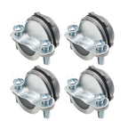 MAKERELE 4-Pack 3/8 Inch Clamp Type Cable Connectors