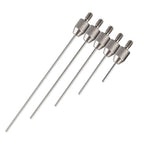 Needle Point Contact Points Diameter 1mm/1.5mm Set for Dial Digital Indicators Depth Gauge M2.5 Thread (D1mm (M2.5 Thread))