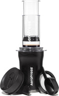 Go Plus, Small Portable Coffee Maker Kit, Travel, Camping & Office, All-in-One French Press, Pour-Over & Espresso