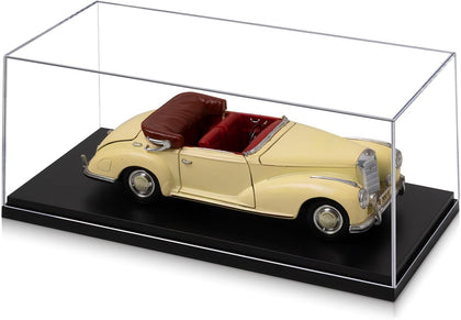 1:18 No Assembly Diecast Display Case with Plastic Base Car Display Case | Acrylic Diecast Model Car Display Case