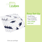 13 Gallon Disposable Pop-Up Trash Cans, 3-Pack (Graduation)