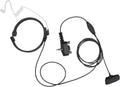 Renastar Tactical Throat Mics with PTT Earpiece Headset Throat Microphones Neck Mic for Two Way Radio Motorola Vertex