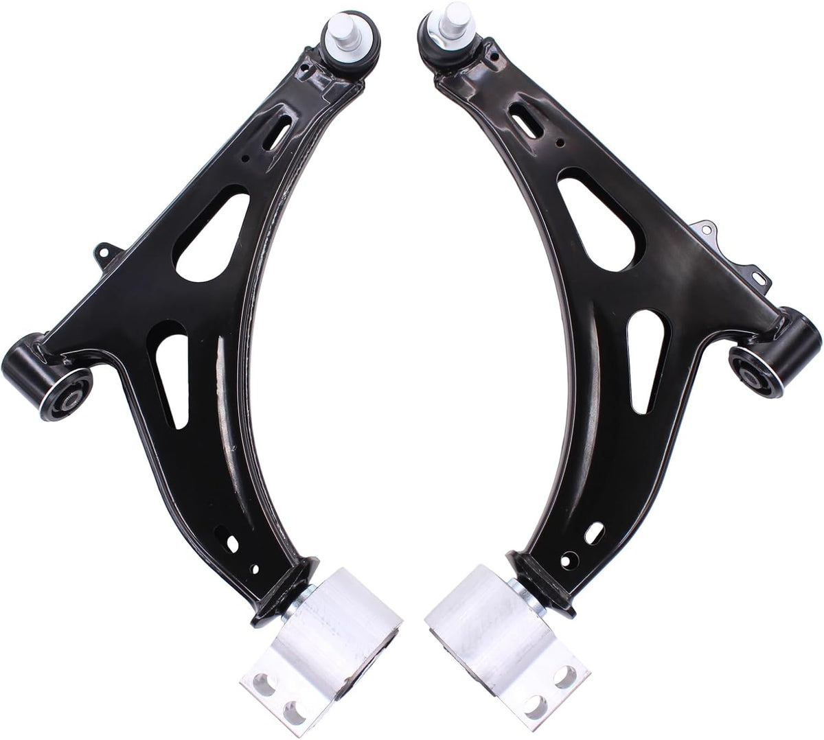 Front Lower Left and Right Suspension Control Arm with Ball Joint Assembly