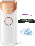 Laser Hair Removal Ubroo IPL Hair Removal Device with 5℃ Ice Cooling,Hand-held Hair Removal Device Laser Hair Removal