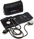 Aneroid Sphygmomanometer with Stethoscope – Manual Blood Pressure Cuff with Universal Cuff 8.7-16.5" and D-Ring –