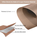16x24 Inch Large Teflon Sheets for Heat Press Machine,Non-stick Reusable PTFE Paper Sheet Roll for Cricut Sublimation