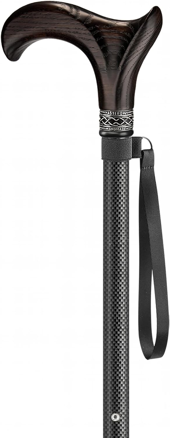 Carbon Fiber Cane - Lightweight, Ergonomic, Adjustable - Walking Canes for Men & Women, Carbon Walking Cane, Cool