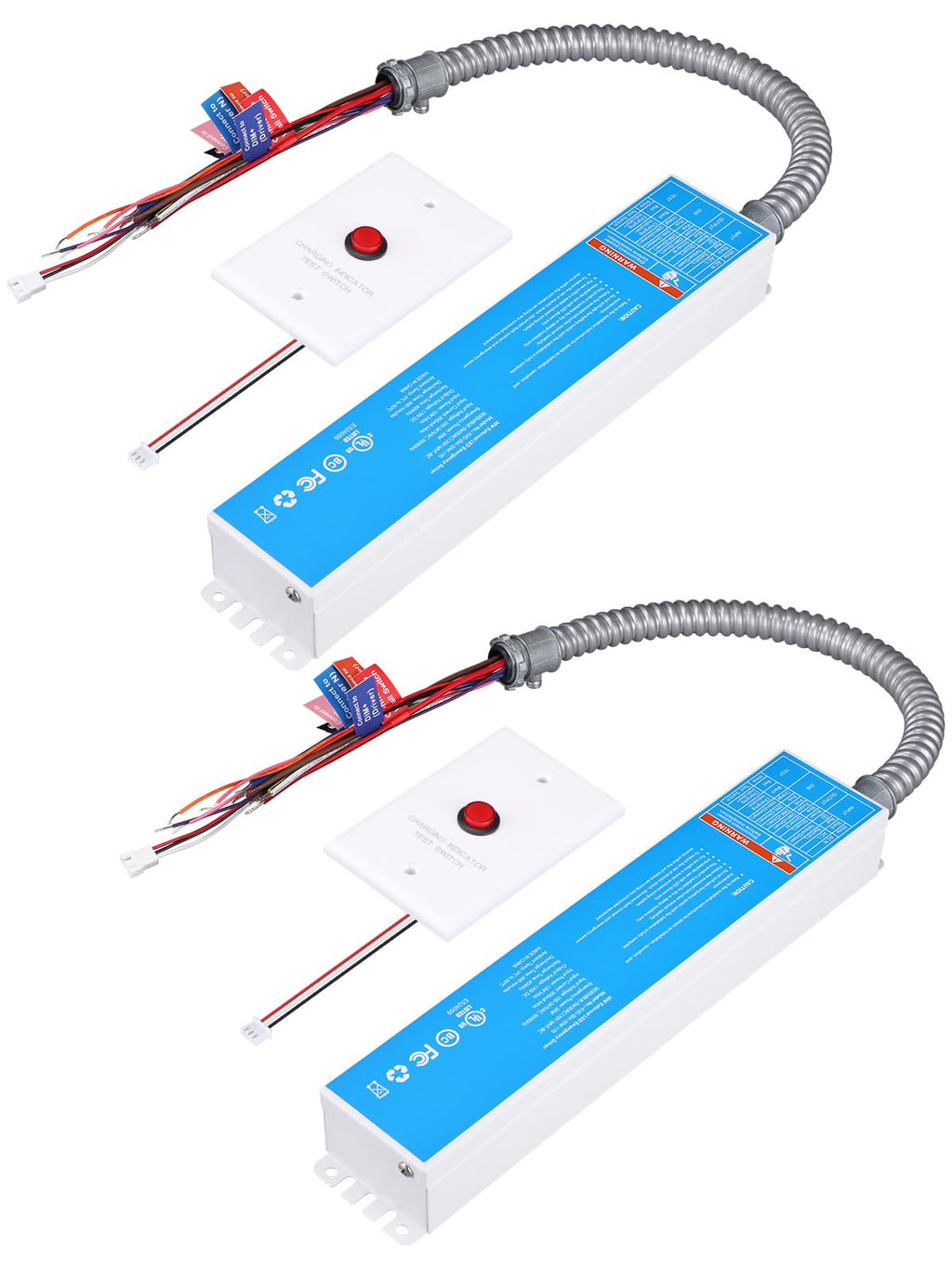 LEONLITE 4-Pack 30W LED Emergency Driver, 100-347VAC Input, 170VDC Output