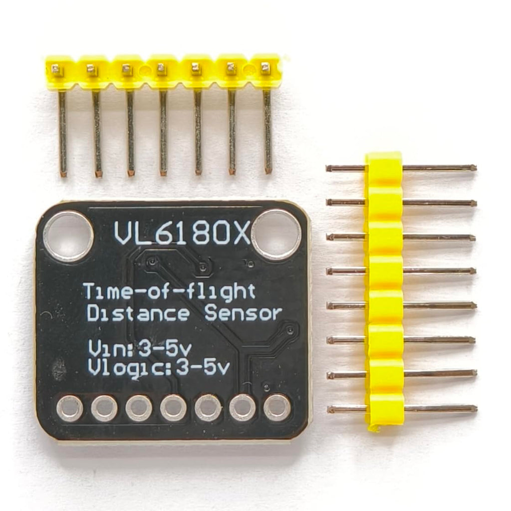 tictocstore 2pcs VL6180X Distance Sensor Module – 5mm-100mm Optical Ranging, I2C Interface, 3.3V/5V Compatible for Arduino