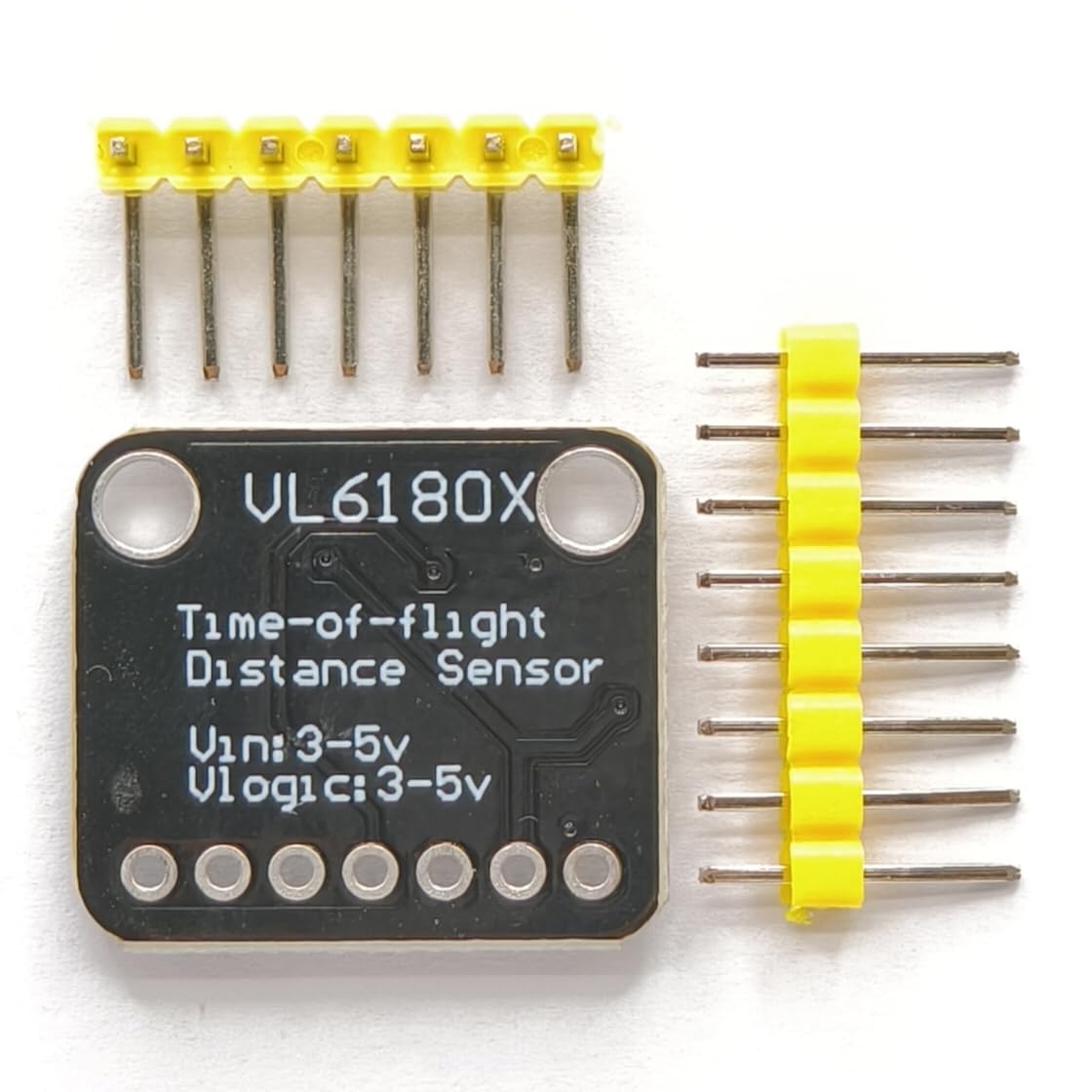 tictocstore 2pcs VL6180X Distance Sensor Module – 5mm-100mm Optical Ranging, I2C Interface, 3.3V/5V Compatible for Arduino
