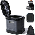 Camping Toilet for Adults - Portable Folding Toilet with Lid,Travel Portable Potty for Adults,Porta Potty Car