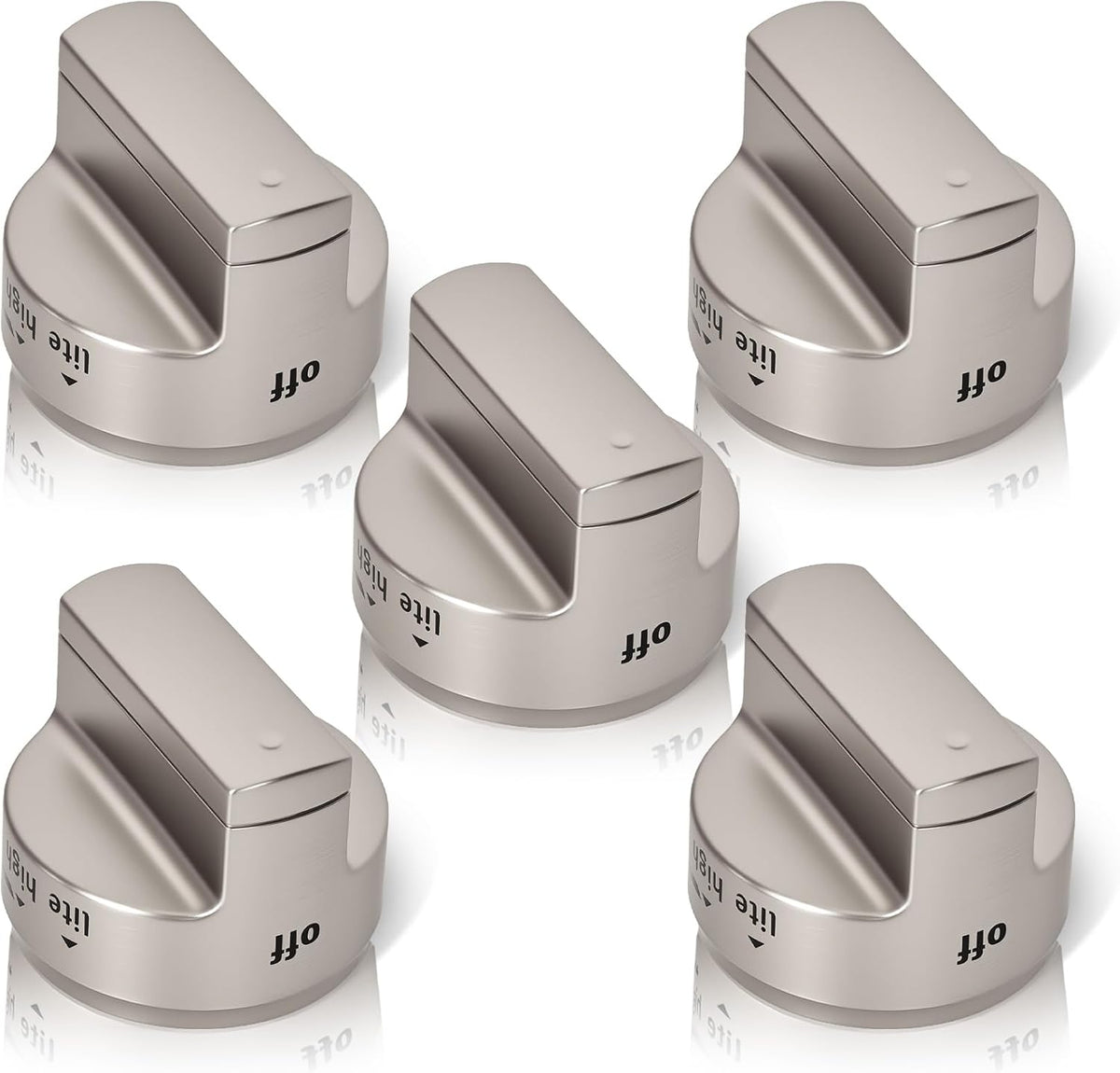 Premium W11101439/ W10858251 Replacement for maytag gas stove knobs,5PCS