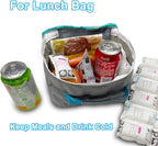 Dry Ice Packs for Shipping, 24 Sheets