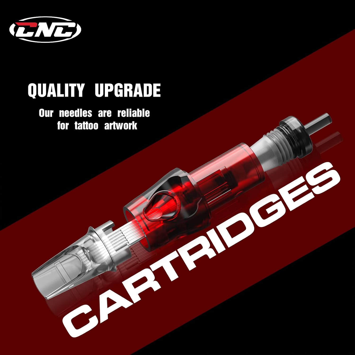 Tattoo Cartridges Needles 20pcs #12 Standard Round Magnum Assorted Tattoo Needle Mixed Cartridge for Tattooing 7RM