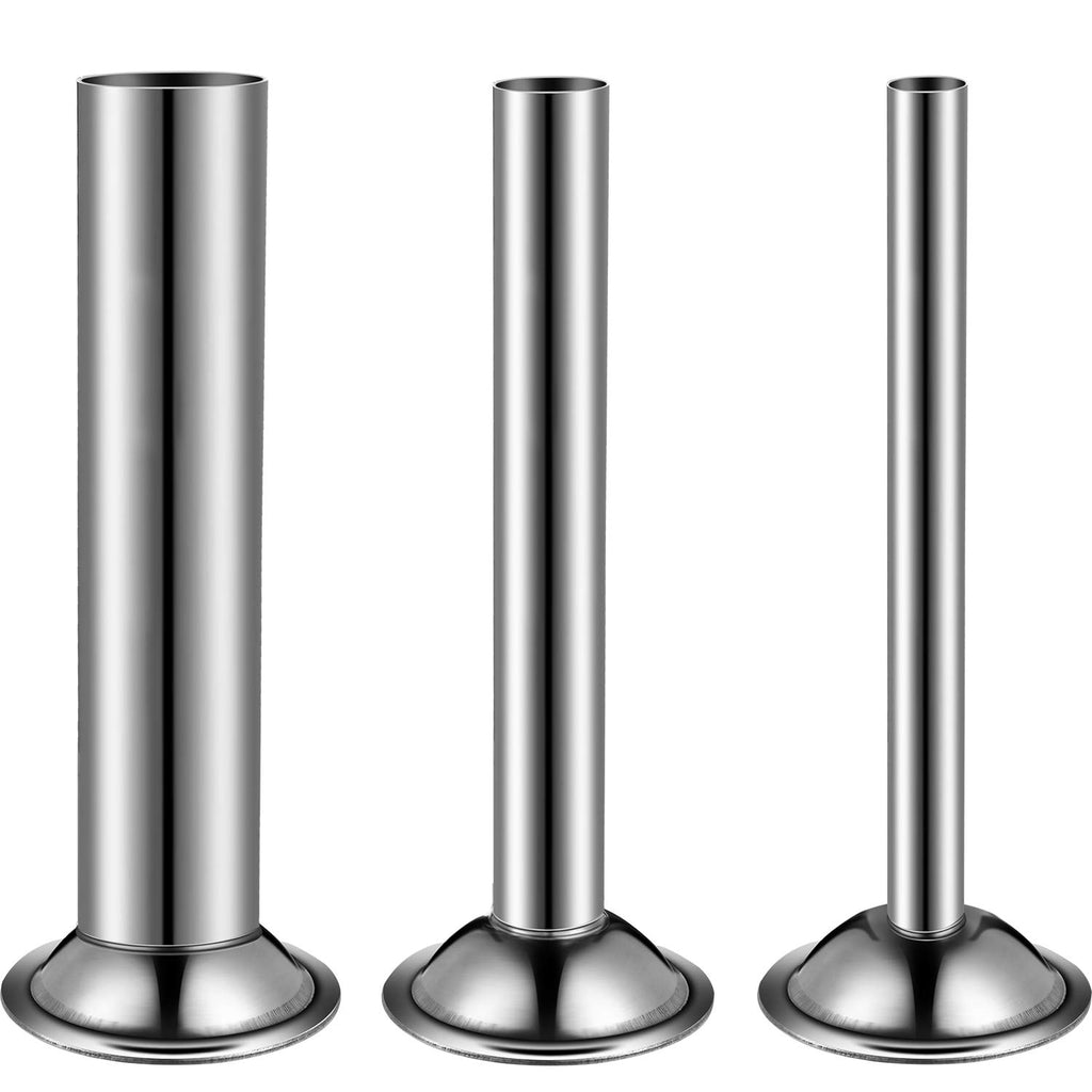 3 Pcs Sausage Stuffer Tubes for Size 5 Grinder, 3 Sizes