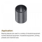 uxcell Sleeve Bearings 12mm Bore 14mm OD 20mm Length POM Wrapped Oilless Bushings Black 4pcs