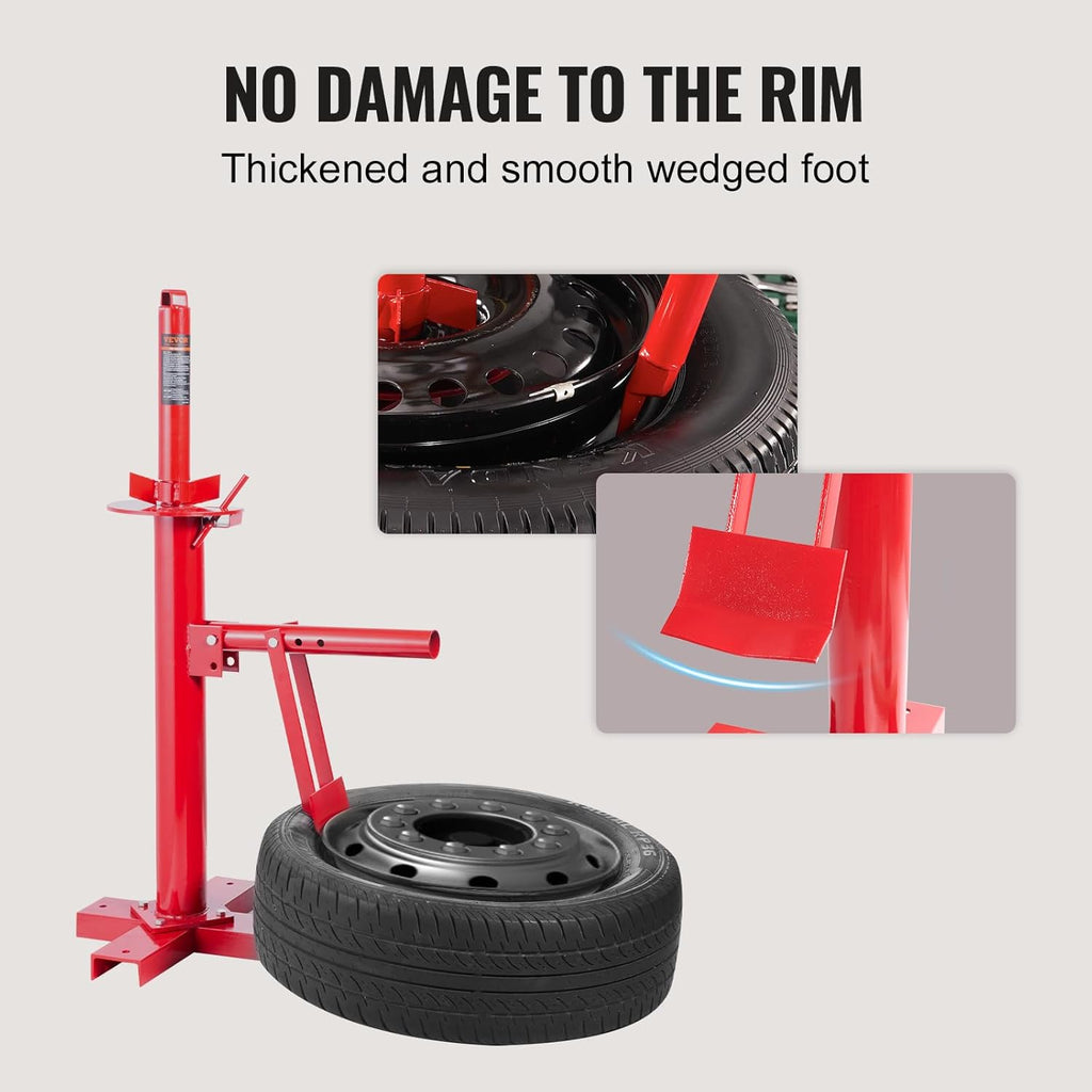 Manual Tire Changer, Portable Hand Bead Breaker Mounting Tool for 8"-16" Tires, Compatible with Car Truck Trailer