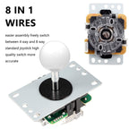 Classic Arcade Games Cabinet Kit USB Encoder to PC Joystick handle + 5V Led Lights Push Buttons Compatible Arcade PC