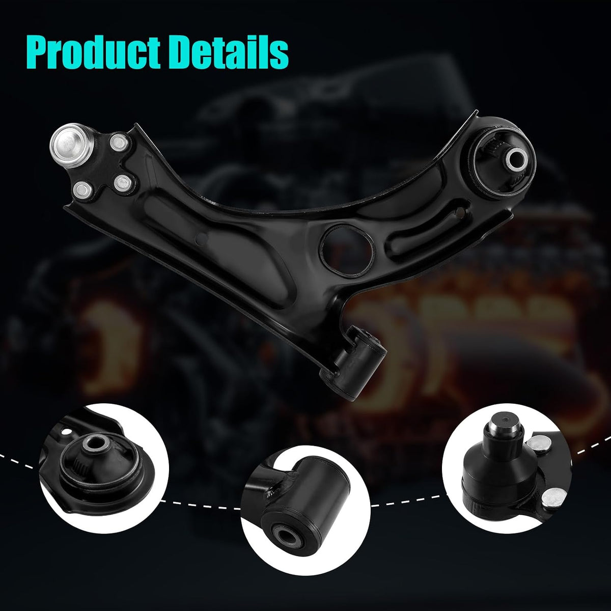 AULINK ‎‎2PCS Front Lower Control Arms with Ball Joint For Chevy