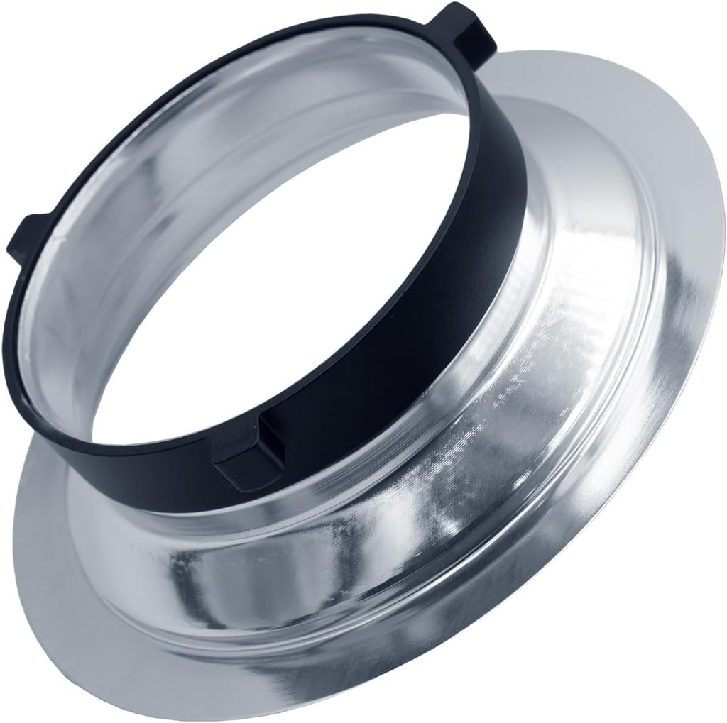 6" (152mm) Bowens Speed Ring Adapter for Folding Softboxes | 152mm Aluminum Speed Ring Adapter for Bowens Mount