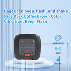 Restaurant Pager System Wireless Calling System 20 Pagers Beeper Buzzer Guest Customer Queue Pagers for Food Truck